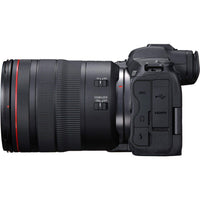 Canon EOS R5 Systemkamera mit 24-105mm f4 L RF Standardzoom-Objektiv