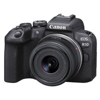 Canon EOS R10 Systemkamera mit 18-45mm Standardzoom-Objektiv Kit