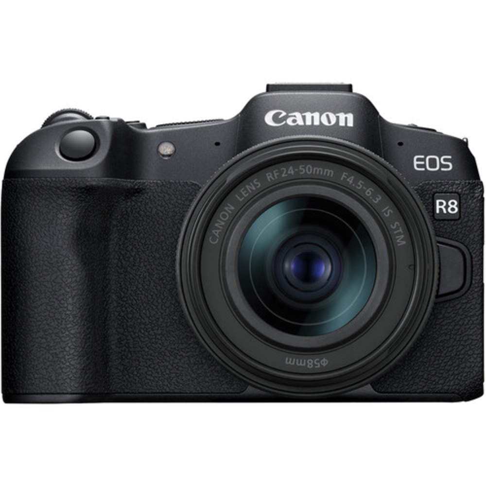Canon EOS R8 Systemkamera mit 24-50mm IS STM RF Standardzoom-Objektiv