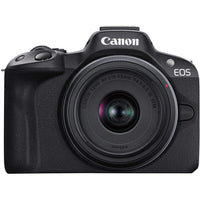 Canon EOS R50 Systemkamera mit RF-S 18-45mm Standardzoom-Objektiv Kit