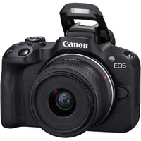 Canon EOS R50 Systemkamera mit RF-S 18-45mm Standardzoom-Objektiv Kit