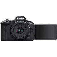 Canon EOS R50 Systemkamera Twin Lens Kit RF-S 18-45mm & 55-210mm Objektive