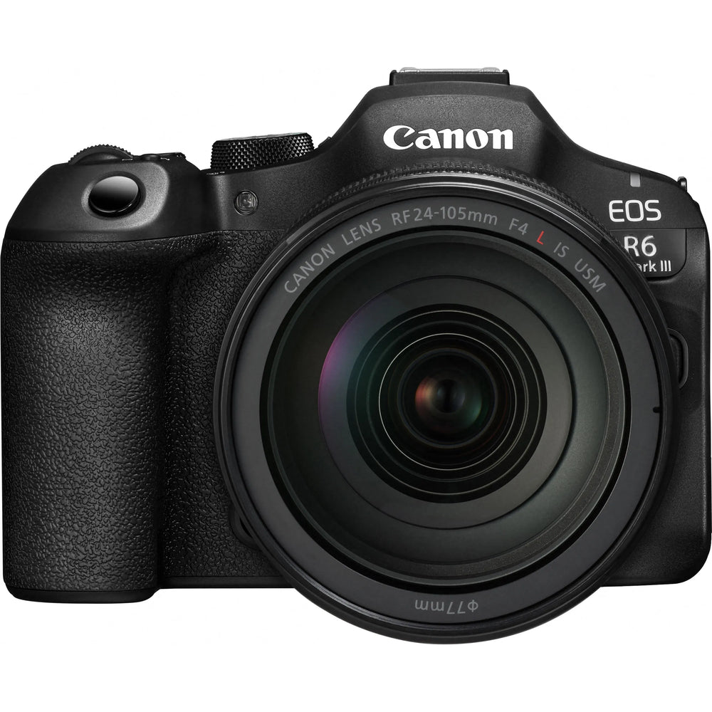 Canon EOS R6 Mark III Systemkamera mit RF 24-105mm F4L IS USM Standardzoom-Objektiv Kit