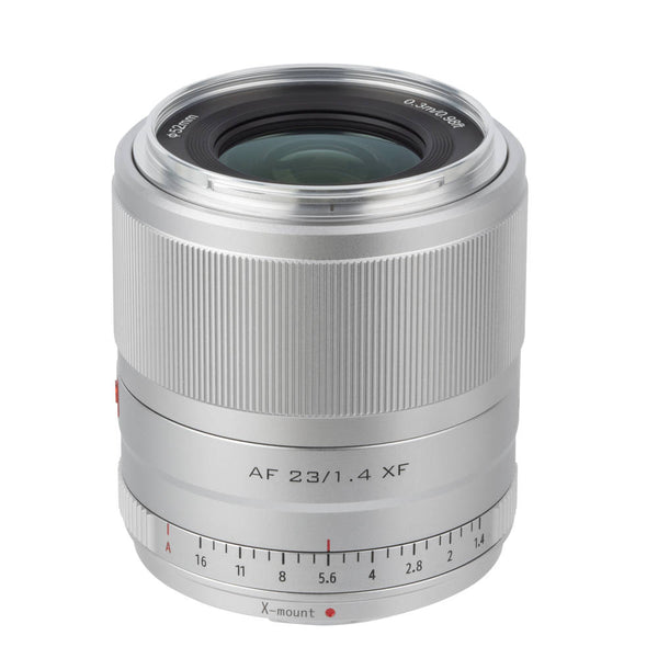 Viltrox 23mm F1.4 Fuji XF Festbrennweite Objektiv Silber