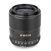 Viltrox 33mm F1.4 Fuji XF Festbrennweite Objektiv Schwarz