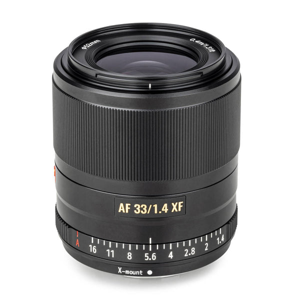 Viltrox 33mm F1.4 Fuji XF Festbrennweite Objektiv Schwarz