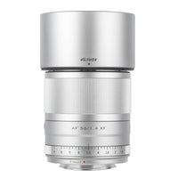 Viltrox 56mm F1.4 Fuji XF Festbrennweite Objektiv Silber